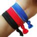 100 Assorted Solid Color No Crease Hair ties for Women Girl's Ponytail Holder - Buy Online on GoSupps.com