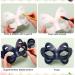 50 Pcs DIY Unpainted White Full Face Masquerade Paper Mache Masks - 10 Styles for Art Party, Cosplay, Halloween & Christmas - Buy Online on GoSupps.com