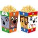 Baosu 24pcs Cute Paw Patrol Popcorn Tins for Cookies and Snacks Party Supplies