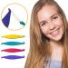 100 Pcs Colorful Dental Elastic Rubber Bands for Orthodontic Braces - Plastic Placers Tool for Effective Tooth Alignment - Buy Online on GoSupps.com