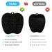 HONYIN XL Shower Foot Scrubber Mat - Exfoliate, Massage & Improve Foot Circulation | Large Size for Tired Feet | Non-Slip Suction Cups | Black - Buy Online on GoSupps.com