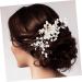 Didiseaon Bridal Comb Wedding Hair Accessories for Brides Flower Girl Hair Accessory Bridal Accessories Prom Hair Accessories Crystal Hair Accessories Manual Alloy Hair Comb - Buy Online on GoSupps.com