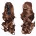 Sego Ponytail Extension | Light Brown Wavy Braid Hairpiece - 12 (30cm) | Voluminous Realistic 110g Hair Extension - Buy Online on GoSupps.com