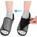 Men's Diabetic Recovery Slippers - Adjustable Wide Width Edema Shoes for Swollen Feet - Memory Foam Slide Footwear for Arthritis - Grey 11.5 Wide - Buy Online on GoSupps.com