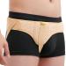 Tenbon Hernia Belt for Men and Women Flexible Adjustable Hernia Belt Hernia Support Pain Relief With Removable Compression Pads Hernia Left And Right Wearable (L Beige) L Beige