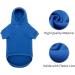 Dog Hoodie Fashion Soft Cotton Pet Hoodie Hooded Clothes Warm Autumn Winter Coat T-Shirt Costume Apparel for Small Dogs Medium Dogs (Medium Blue) Medium Blue - Buy Online on GoSupps.com
