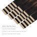 Premium Balayage Tape-In Hair Extensions | 20pcs 50g 14 inch Remy Real Hair - Natural Black to Chestnut Brown - Buy Online on GoSupps.com