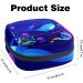 Eco-Friendly Menstruation Pad Bag with Zipper | Underwater Blue Whale Design | Stylish Napkin & Tampon Storage for Women & Girls - Buy Online on GoSupps.com