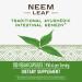 Nature's Way Neem Leaf 950 mg - 100 Vegan Capsules | Immune Support & Detox - Buy Online on GoSupps.com