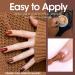 Gellen Brown Reds Gel Nail Polish Kit - 6 Trendy All Season Colors for Salon Quality Manicures - Coffee & Red Shades Included - Buy Online on GoSupps.com