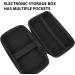 Travel Cable Organizer Set - Electronics & Cord Storage Bags for Earphones, Powerbank, USB, Hard Drive - 2pcs - Buy Online on GoSupps.com