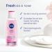 NIVEA Rose Care Face Toner for All Skin Types Rose Water for Face Tones and Refines Pores Rose Water Toner With No Drying Alcohol Dermatologically-Tested Skin Care 200mL Transparent - Buy Online on GoSupps.com