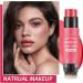 Matte Cream Blush Stick - 3-in-1 Makeup Glow in Rose Pink - 8.00g - Buy Online on GoSupps.com