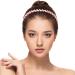 Yeshan Plastic Teeth Headbands - Pack of 6 Non-slip Wavy Thin Hair Bands for Women and Girls - Mixed Colors - Buy Online on GoSupps.com
