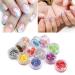 YesLady Nail Art Charms: Heart Shape Glitter Slime Flakes - 12 Colors - Buy Online on GoSupps.com