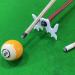 White Plastic Moosehead Bridge Head for Billiards Cue Rack - Non-Slip Snooker Pool Cue Rest Holder - Buy Online on GoSupps.com