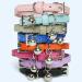 Soft Leather Cat Necklace with Bell - 2 Pieces in Orange Purple Black Khaki Blue Rose Red | Adjustable 22.1-26 cm | Pupeck - Buy Online on GoSupps.com