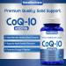 Buy Pure CoQ10 200mg - 200 Capsules Quick Absorption Non-GMO | International Shipping Available - Buy Online on GoSupps.com