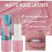 Long Lasting Velvet Lipstick - Waterproof & Non-Drying Lip Color for Women (#04 Lotus Pink) - Buy Online on GoSupps.com