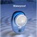 Mini Portable Electric Shaver for Men - Waterproof Razor with LED Display (Pure Blue) - International Shipping - Buy Online on GoSupps.com