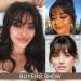 Real Human Hair Clip-in Wispy Bangs with Temples - Brown/Black | Air Bangs Hairpiece for Women - Buy Online on GoSupps.com