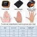 Rehabilitation Robot Pneumatic Gloves for Stroke Recovery - Adjustable Finger Straightening Brace for Stiffness & Weakness - M Left Hand - Buy Online on GoSupps.com