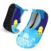 Comfyouth bathing shoes water shoes children fast drying swimming shoes aquasque boy girls summer slippery beach shoes 24/25 eu blue octopus