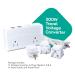 200W Travel Voltage Converter 220V to 110V - EU AU UK Adapter for Clippers Shavers & Trimmers - Circuit Breaker Included - Buy Online on GoSupps.com
