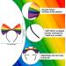 Rainbow Headband Bowknot Pride Head Bopper for Women Pride Rainbow Hair Accessories Multicolor - Buy Online on GoSupps.com
