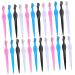 Beavorty 24 st eyebrows scrimmer Face trimmer Razor women stand razor-facing eyebrow kit Miss-free steel stainless steel blade make-up tools