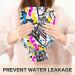 NAANLE 1L Ethnic Tribal Hot Water Bottle - Transparent Design for Pain Relief & Heat Therapy - Perfect for Back Neck Hands & Feet - Buy Online on GoSupps.com