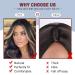 28 Inch Blonde Highlight Body Wave Synthetic Wig | Heat Resistant Long Hair Wig for Women | Middle Part Brown Mixed Blonde Highlight Wig for Daily & Party Use - Buy Online on GoSupps.com