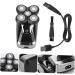 5-in-1 USB Rechargeable Electric Razor & Trimmer for Men - Versatile Shaving Set with Facial Shaver & Hair Clipper - Buy Online on GoSupps.com