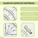 Circle Magic Quilting Ruler Tape - Acrylic Craft Cutter for Patchwork and Quilting - Buy Online on GoSupps.com
