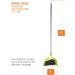 Casabella Basics 2-Piece Angled Broom and Dustpan Set - Silver/Green | Cleaning Set - Buy Online on GoSupps.com
