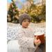 Volunboy Oversized Knit Sweater Pullover for Baby Boy Girl 4-5 Years - Off-white - Buy Online on GoSupps.com