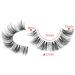 False Eyelashes 10 Pairs 15MM Cat Eye Faux Mink Lashes - 8D Wispy Extension Pack for Natural Look - Reusable Cruelty Free Soft Clear Band - Buy Online on GoSupps.com