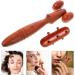 Minkissy Rosewood Massage Device - Acupuncture Tool Hand & Facial Massager Chinese Scraping Tool - 2 Pieces 16x5x3cm Red - Optimize Your Fitness & Relaxation - Buy Online on GoSupps.com