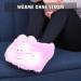 Plush Electric-Free Foot Warmer (Pig) | Cuddly Fluffy Foot Muff for Warm Feet | One Size Heat Pad - Buy Online on GoSupps.com