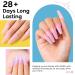 AIMEILI 5 in 1 Rubber Base Gel Set - Sheer Nude Pink Color Gel Nail Polish - Long Lasting Elastic Nail Strengthener - 6pcs X 10ml Gift Kit - Buy Online on GoSupps.com