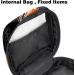 Portable Men's & Women's Tie Storage Bag | American Football Rugby Balls | Compact Menstrual Pad & Cup Pocket with Zip for Teens & Girls - Buy Online on GoSupps.com