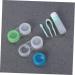 Buy Homsfou 2-St Lens Container - Stylish Double Boxes for Contact Lens Storage | International Shipping Available - Buy Online on GoSupps.com