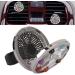 Stainless Steel Car Diffuser Vent Clip with 4 Pads for Aromatherapy Air Freshener for Stress Relief Great Gift Simple to Use Wide Range of Uses - Buy Online on GoSupps.com