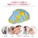 Yellow Rubber Duck Reusable Shower Cap for Women and Kids | Double Layer Waterproof Bathing Hat | Hair Protector for Long Hair - Buy Online on GoSupps.com