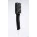 2-in-1 Hair Straightener Brush | Fast Styling & Temperature Control | Best Heated Brush for Natural Straight Hair (Black - Buy Online on GoSupps.com