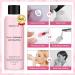 Morovan 2 in 1 Formula Poly Gel Slip Solution 4oz - Lint-free Extension Nail Liquid - Buy Online on GoSupps.com