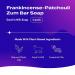 Zum Bar Goat's Milk Soap - Frankincense Patchouli - 3 oz (3 Pack) | Indigo Wild - Buy Online on GoSupps.com