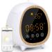 Levoair Smart WiFi Essential Oil Diffuser Works with Alexa & Google Home Phone App & Voice Control, 200ml Ultrasonic Aromatherapy Cool Mist Diffuser with Alarm Clock Temperature Schedules 200ML Smart Diffuser