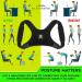 Back Posture Corrector for Women and Men | Shoulder Brace with Upper Back Support and Resistance Band | Back Straightener Posture Corrector - 1 Count - Buy Online on GoSupps.com