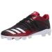adidas Men's Afterburner 6 Grail Md Cleats Baseball Shoe 12 Core Black/Ftwr White/Power Red